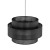 CALISTO BLACK Lampa wisząca 1  500 4999 TK Lighting Czarny Czarny