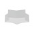 STAR GRAY Lampa sufitowa 2 6972 TK Lighting Biały Szary, Biały