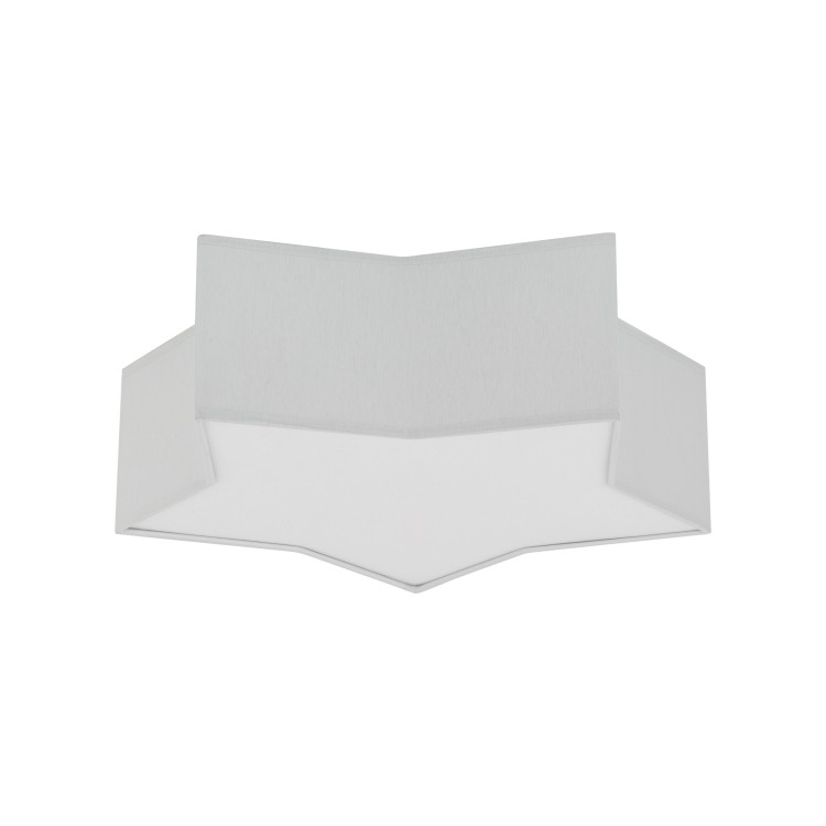 STAR GRAY Lampa sufitowa 2 6972 TK Lighting Biały Szary, Biały