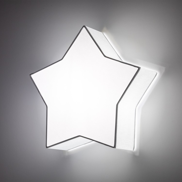 STAR GRAY Lampa sufitowa 2 6972 TK Lighting Biały Szary, Biały