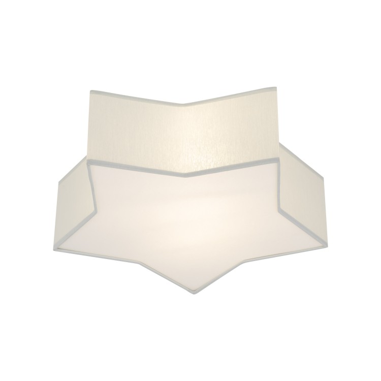 STAR GRAY Lampa sufitowa 2 6972 TK Lighting Biały Szary, Biały