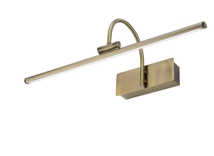 Lampa ścienna GIOTTO LED S 8168 NOWODVORSKI Lighting 9W 3000K oświetleniowa klasyczna antyczny mosiądz elegancki kinkiet stal mosiądzowana Inspiracje Premium