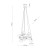 ANABELLE Lampa wisząca 9 6845 TK Lighting Czarny Grafitowy