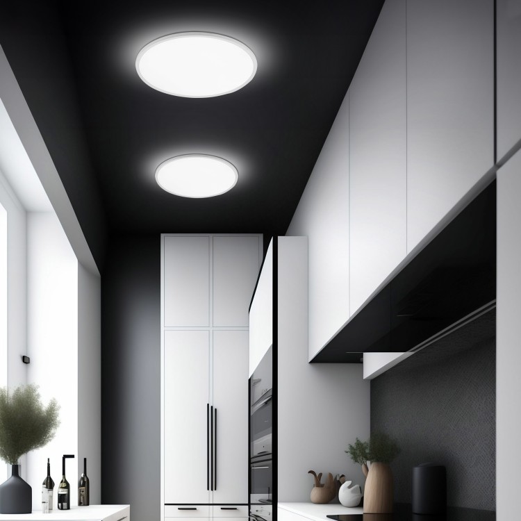 AQUA 300 WHITE 24W LED 6900 TK Lighting Biały Biały