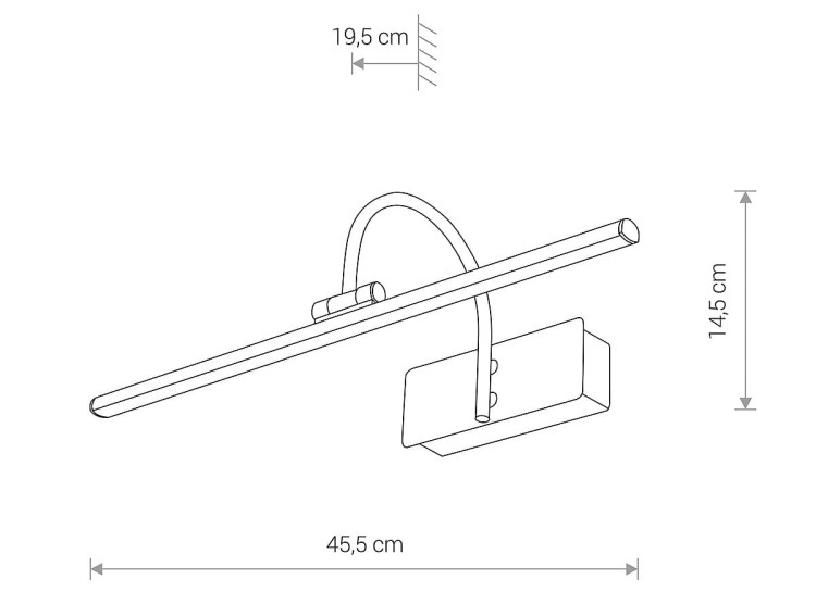 Lampa ścienna GIOTTO LED S 8168 NOWODVORSKI Lighting 9W 3000K oświetleniowa klasyczna antyczny mosiądz elegancki kinkiet stal mosiądzowana Inspiracje Premium