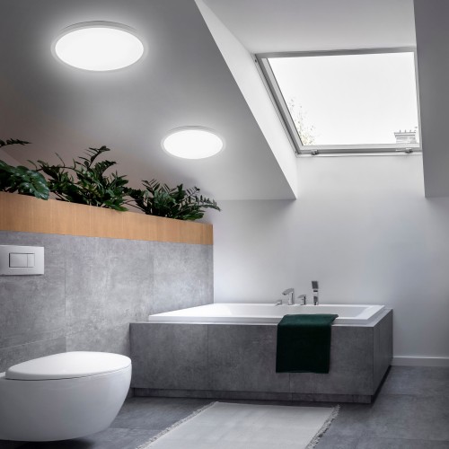 AQUA 400 WHITE 36W LED 6902 TK Lighting Biały Biały