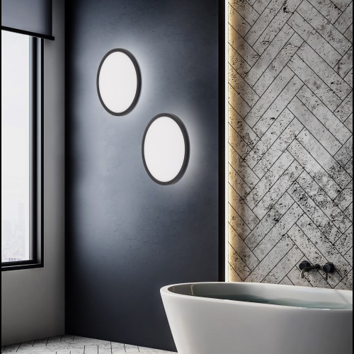 AQUA 400 BLACK 36W LED 6903 TK Lighting Biały, Czarny Biały