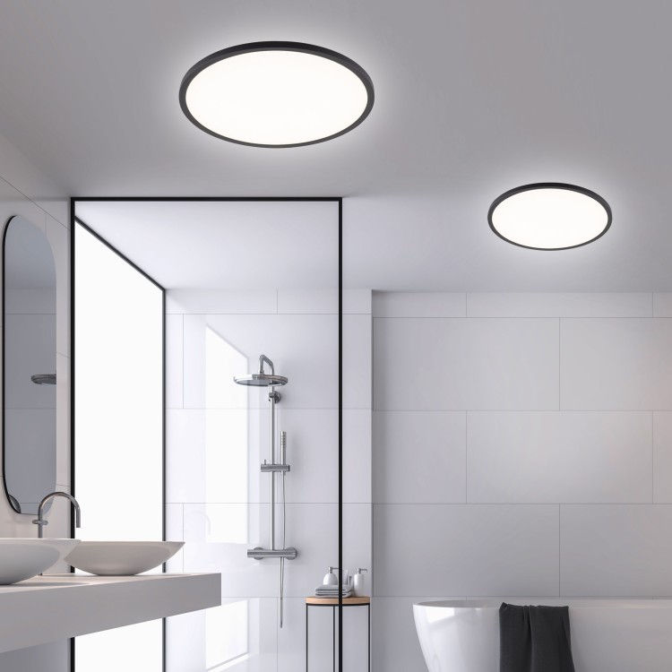 AQUA 500 BLACK 45W LED 6905 TK Lighting Biały, Czarny Biały