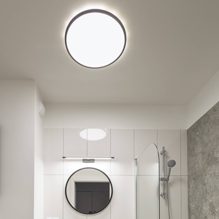 AQUA 500 BLACK 45W LED 6905 TK Lighting Biały, Czarny Biały