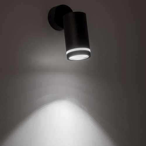 JET BLACK 1XGU10 6910 TK Lighting Czarny Czarny