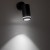 JET BLACK 1XGU10 6910 TK Lighting Czarny Czarny