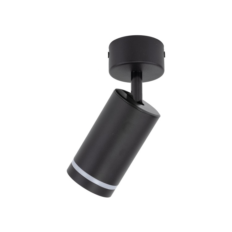 JET BLACK 1XGU10 6910 TK Lighting Czarny Czarny