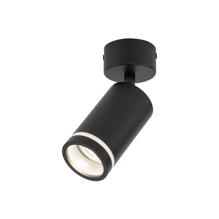 JET BLACK 1XGU10 6910 TK Lighting Czarny Czarny