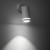 JET WHITE 1XGU10 6911 TK Lighting Biały Biały