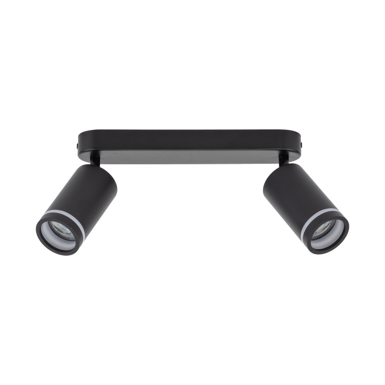 JET BLACK 2XGU10 6912 TK Lighting Czarny Czarny