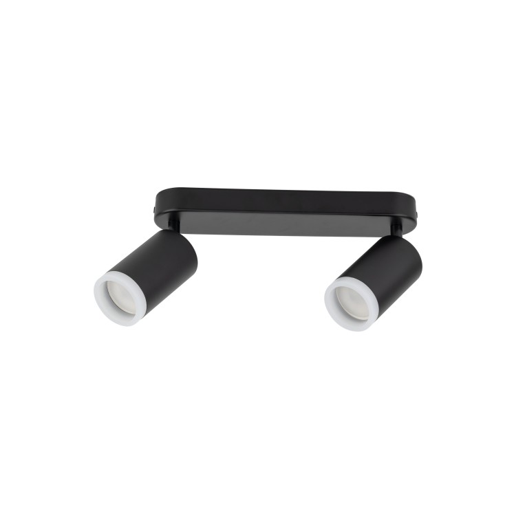 JET BLACK 2XGU10 6912 TK Lighting Czarny Czarny