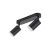 JET BLACK 2XGU10 6912 TK Lighting Czarny Czarny
