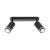 JET BLACK 2XGU10 6912 TK Lighting Czarny Czarny