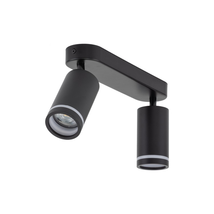 JET BLACK 2XGU10 6912 TK Lighting Czarny Czarny