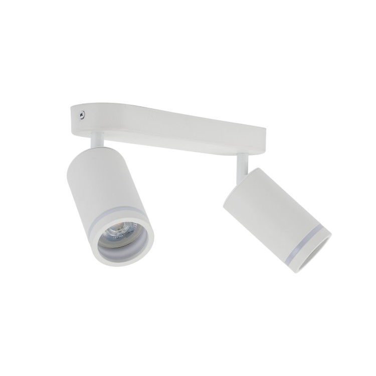JET WHITE 2xGU10 6913 TK Lighting Biały Biały