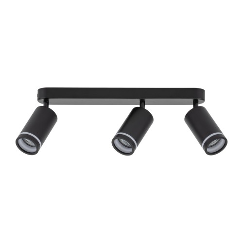 JET BLACK 3XGU10 6914 TK Lighting Czarny Czarny