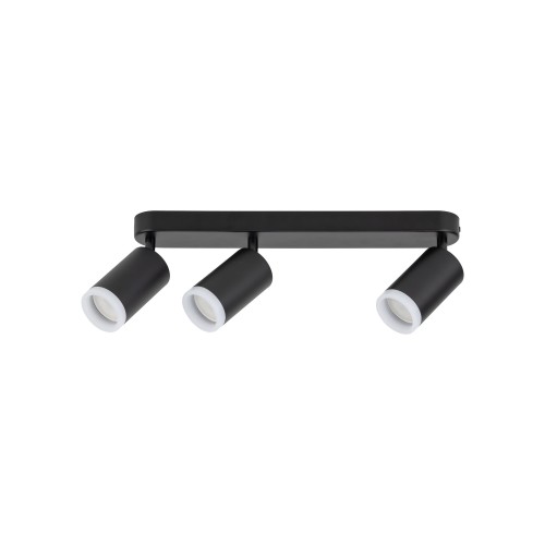 JET BLACK 3XGU10 6914 TK Lighting Czarny Czarny
