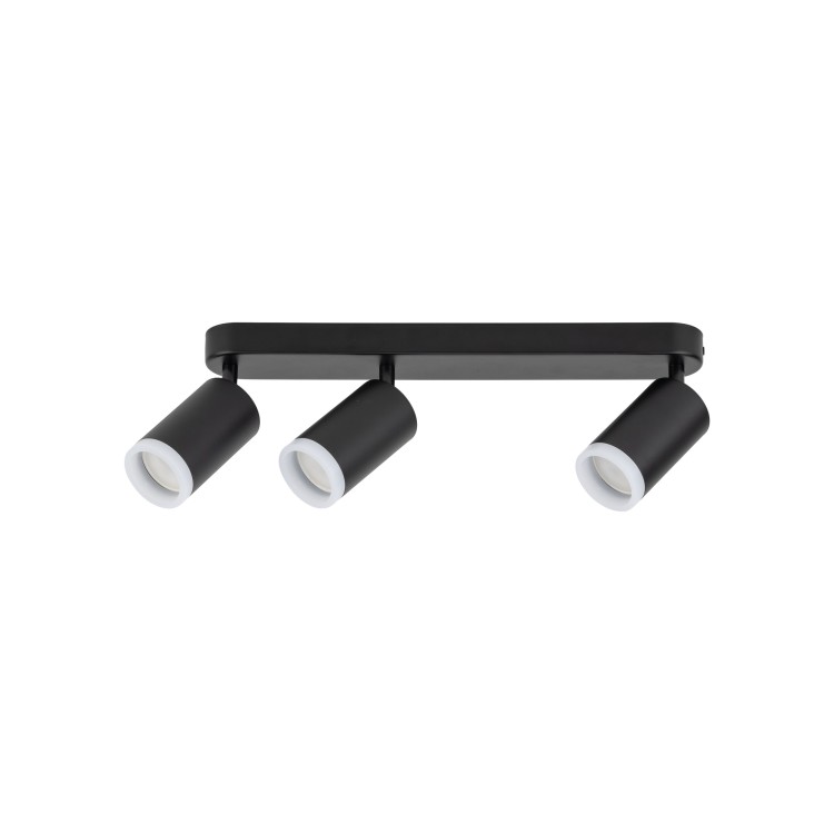JET BLACK 3XGU10 6914 TK Lighting Czarny Czarny
