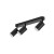 JET BLACK 3XGU10 6914 TK Lighting Czarny Czarny