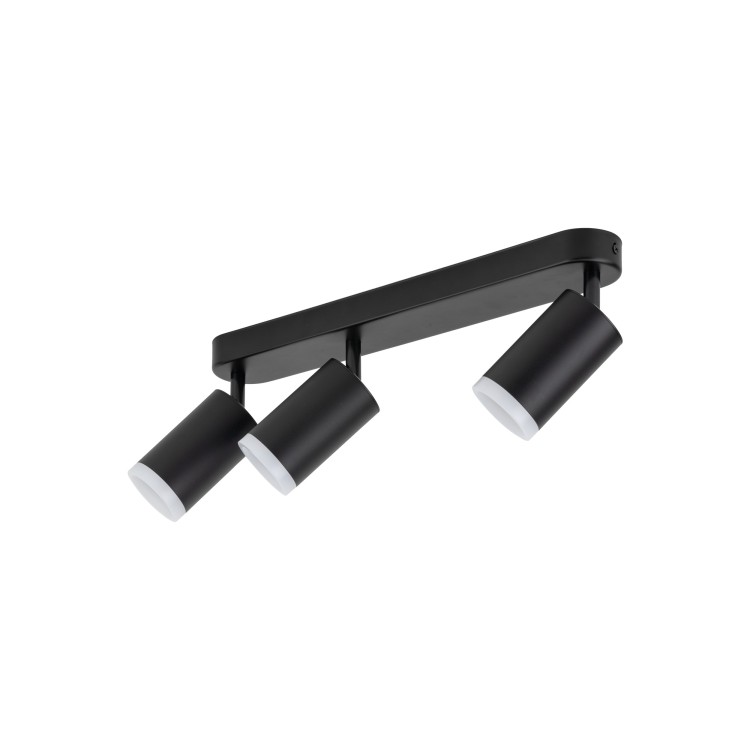 JET BLACK 3XGU10 6914 TK Lighting Czarny Czarny