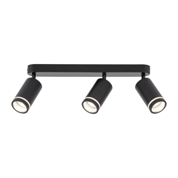 JET BLACK 3XGU10 6914 TK Lighting Czarny Czarny