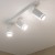 JET WHITE 3XGU10 6915 TK Lighting Biały Biały