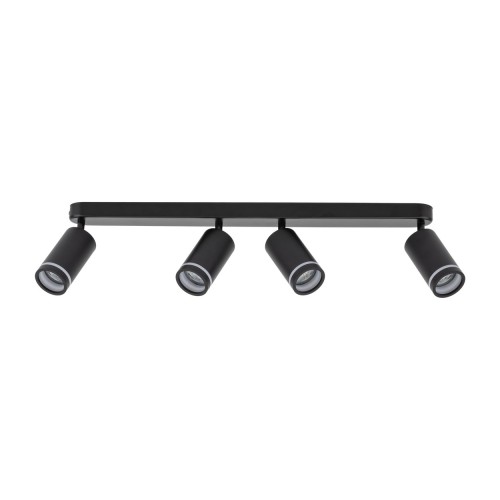 JET BLACK 4XGU10 6916 TK Lighting Czarny Czarny