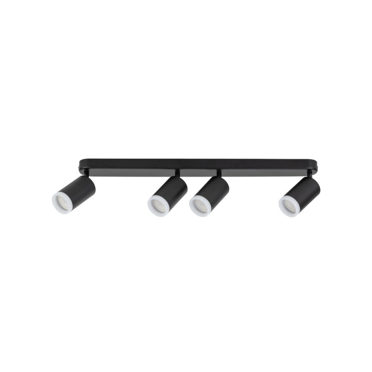 JET BLACK 4XGU10 6916 TK Lighting Czarny Czarny