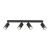 JET BLACK 4XGU10 6916 TK Lighting Czarny Czarny