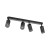 JET BLACK 4XGU10 6916 TK Lighting Czarny Czarny