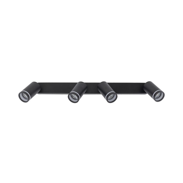 JET BLACK 4XGU10 6916 TK Lighting Czarny Czarny