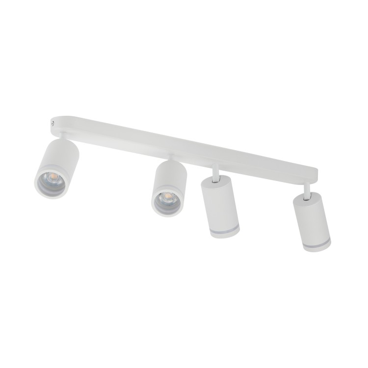 JET WHITE 4XGU10 6917 TK Lighting Biały Biały