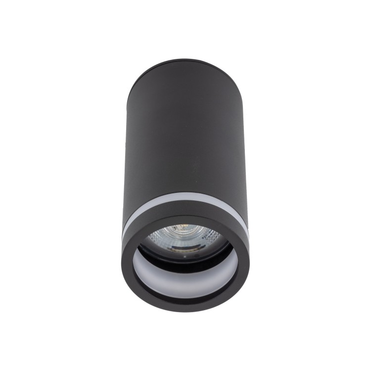 JET BLACK Downlight 1XGU10 6918 TK Lighting Czarny Czarny