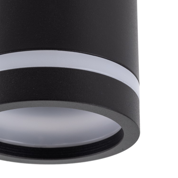 JET BLACK Downlight 1XGU10 6918 TK Lighting Czarny Czarny