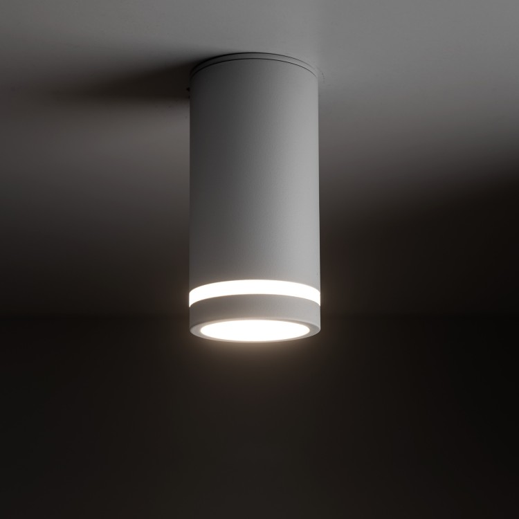 JET WHITE Downlight 1XGU10 6919 TK Lighting Biały
