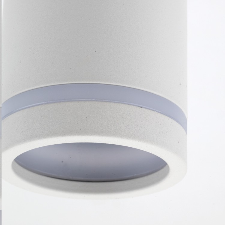 JET WHITE Downlight 1XGU10 6919 TK Lighting Biały