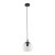 VIBE TRANSPARENT Lampa wisząca 1 200 5823 TK Lighting Czarny Transparentny