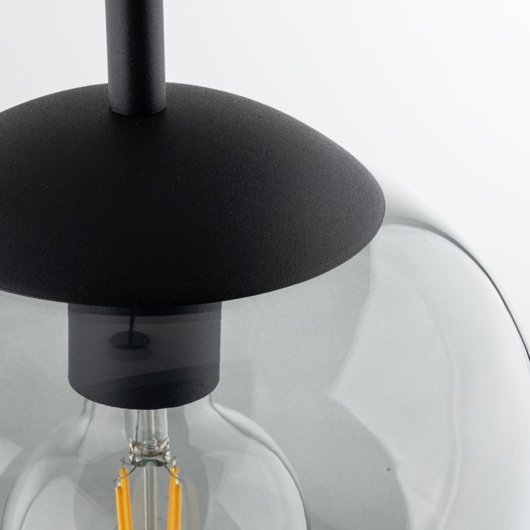 VIBE GRAPHITE Lampa wisząca 1 200 5825 TK Lighting Czarny Grafitowy