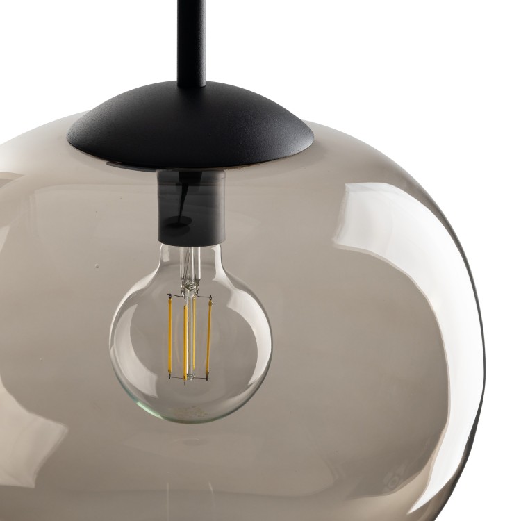VIBE TOPAZ Lampa wisząca 1 200 5826 TK Lighting Czarny Topaz
