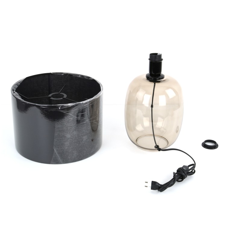 MELODY TOPAZ BLACK Lampka nocna 1 5988 TK Lighting Topaz Czarny