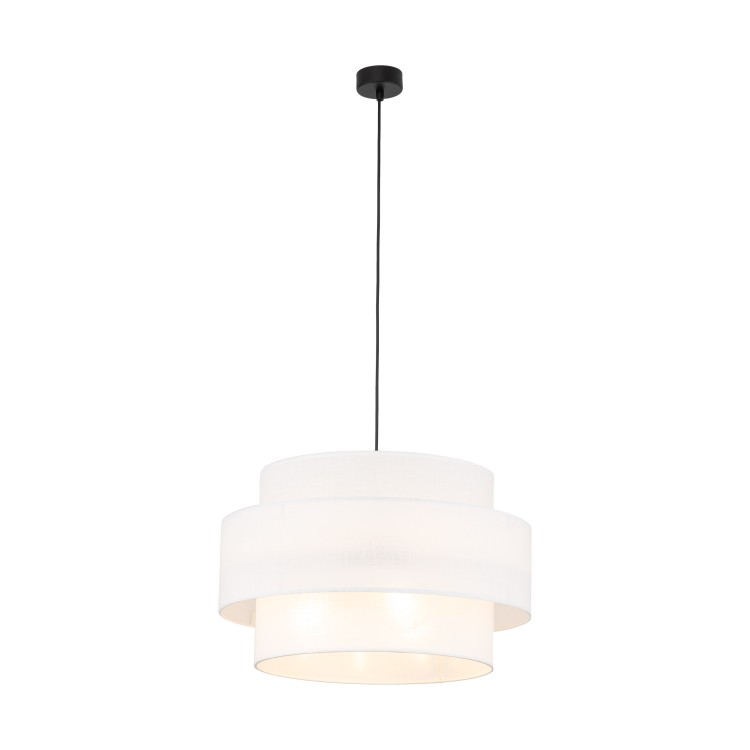 CALISTO WHITE Lampa wisząca 3 500 5363 TK Lighting Czarny Biały