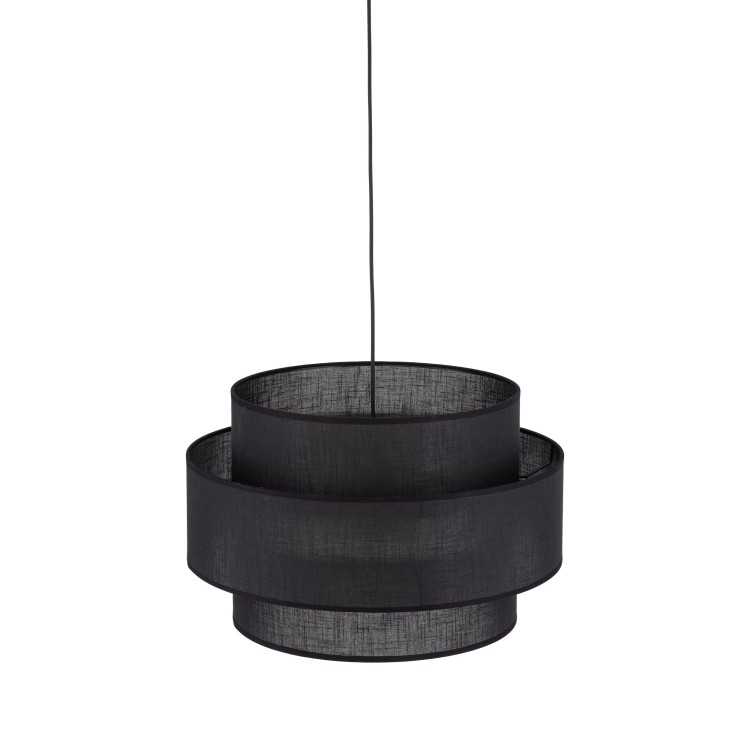 CALISTO BLACK Lampa wisząca 3 500 5099 TK Lighting Czarny Czarny