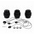 CALISTO BLACK Lampa wisząca 3 5976 TK Lighting Czarny Czarny