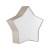 STAR LINEN Lampa sufitowa 2 5958 TK Lighting Biały Len, Biały