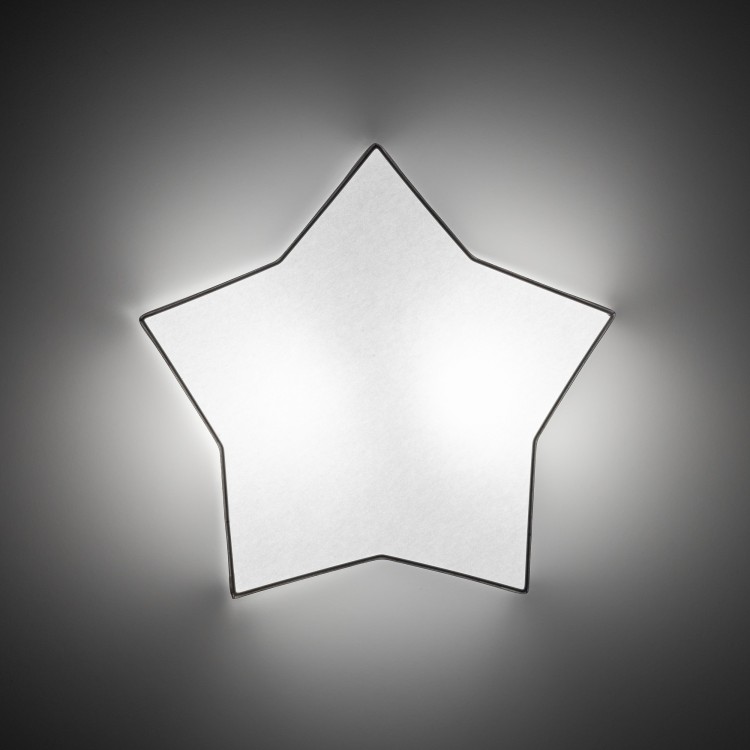 STAR LINEN Lampa sufitowa 2 5958 TK Lighting Biały Len, Biały